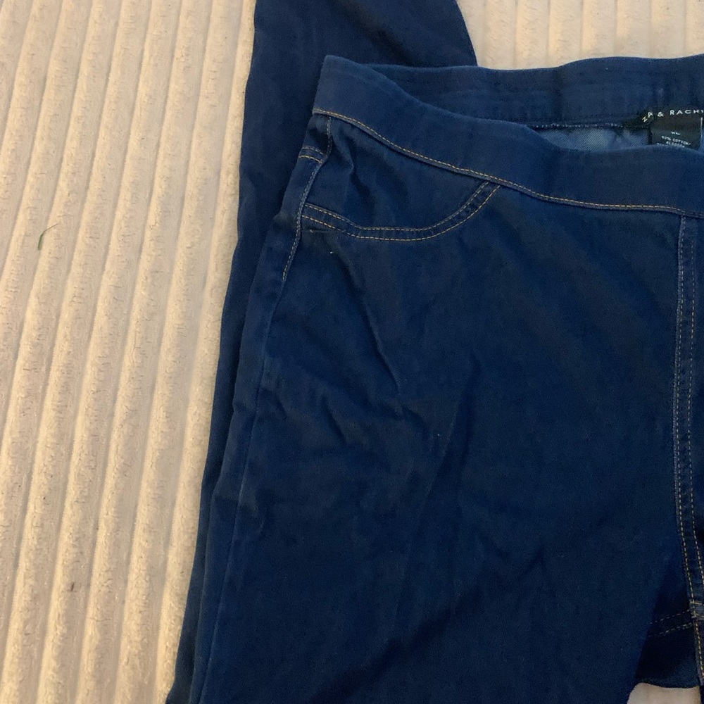 Dark Blue Women's Jean Jeggings